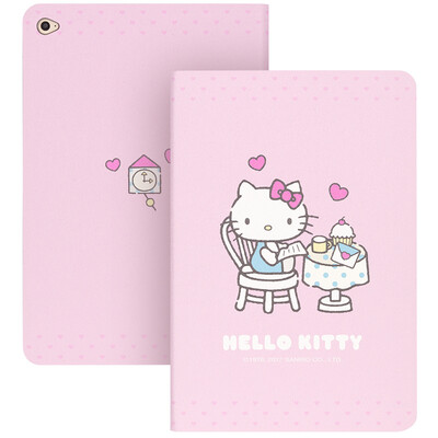 

Hello Kitty IPad AIR2 защитный рукав AIR2 мультфильма защитный чехол оболочки умный заторможенность розовый время закуска