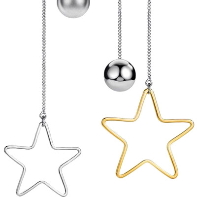 

Xinguang jewelry simple fashion star style temperament earrings