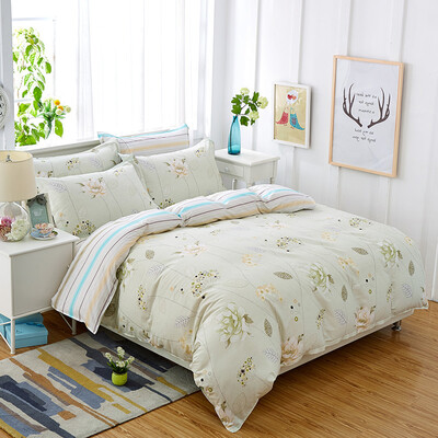 

Piercadon Suite Home Textiles Three-piece Cotton Cotton Student Dormitory Bed Sheets Bedding Romantic Silk Green Green 12m Bed 160 210cm