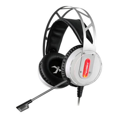 

Xiberia X12 Over-ear USB Gaming Headsets Noise Canceling Surrounded Sound Luminous LED Light Headphones with Microphone