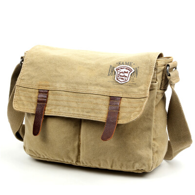 

TSD Vintage Men's Messenger Bags Canvas Shoulder Bag Fashion Men Business Crossbody Bag Printing Travel bag