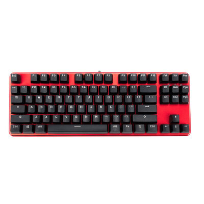 

GANSS GK87PRO RGB версия подфарник нет вишневой оси механической игры клавиатуры красной оси (PBT цветной версии)