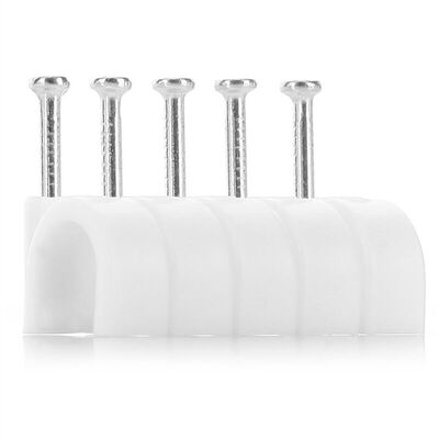 

SAMZHE ZD-27 4mm round nail line card nail nail line nail line line card wire nail wire card wall nail fixed line card fixed line nail press line packing line 500 installed