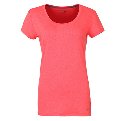 

Marmot Marmot quick-drying T-shirt female paragraph breathable sweater round neck short sleeve clothing F56450 coral red M