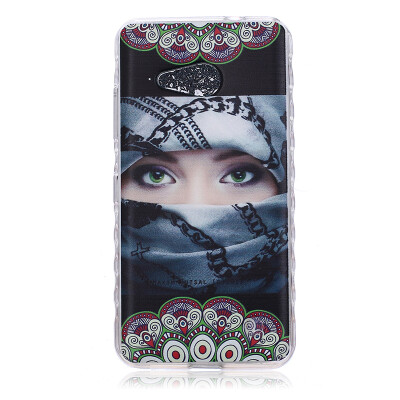 

Arabian girl Pattern Soft Thin TPU Rubber Silicone Gel Case Cover for Microsoft Lumia 550