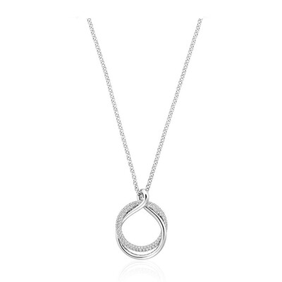 

SWAROVSKI Swarovski Silver Double Ring Pendant Necklace 5194452