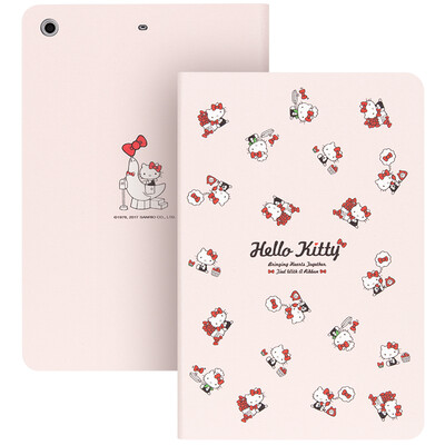 

Excellent Hello Kitty Series iPad mini1 / 2/3 Case / Cartoon Case Intelligent Sleeping Leather Case Circle Round
