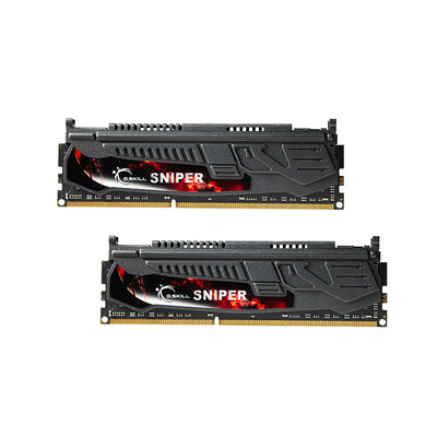 

Zhiqi (G.Skill) Снайпер Снайпер DDR3 2400 Частота 8G (4G × 2) Наборы памяти Настольные