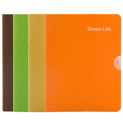 

GuangBo 4 installed 44 A6 graffiti note book stationery notebook soft copy 4 color empty zero DT5134