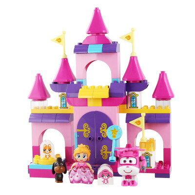 

Audi diamonds (AULDEY) super Fei Xia building blocks of small love and the royal castle in the building blocks HA380014