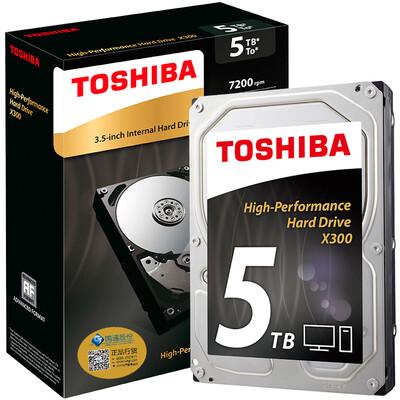 

Toshiba TOSHIBA X300 series 6TB 7200 turn 128M SATA3 desktop hard drive HDWE160