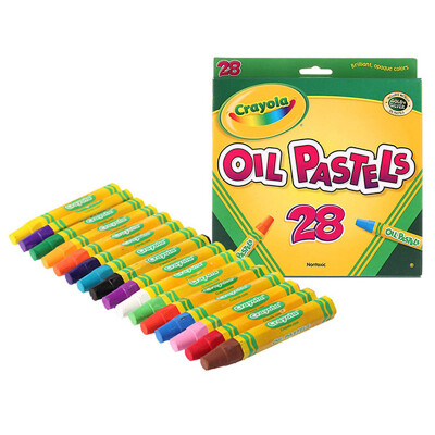 

Painted Crayola 28 color painting rod 52-4628