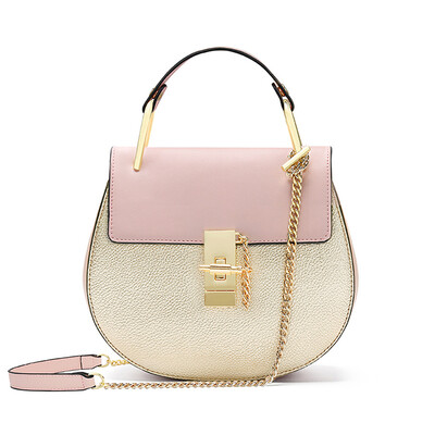 

Zhuo Lu snow (ZHUOLUXUE) handbags shoulder bag female leisure pig bag chain small bag leather mini shoulder Messenger bag 280006-13L powder gold