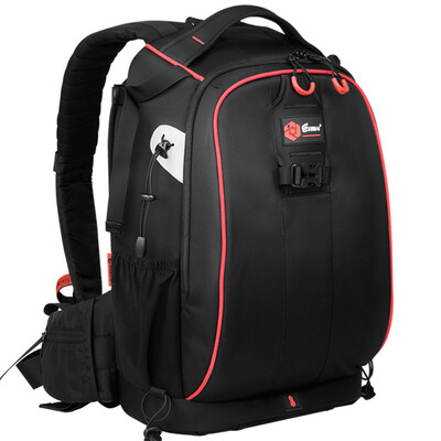 

Rimma EIRMAI pioneer series medium SLR camera bag Canon Nikon photography bag waterproof shockproof digital shoulder bag red edge