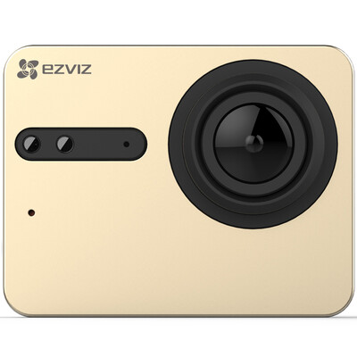 

Fluorite EZVIZ S5 sports camera champagne gold intelligent sports camera 4K high-definition digital camera outdoor aerial diving anti-shake camera Bluetooth remote control camera