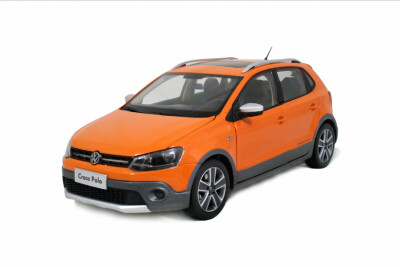 

масштаб 1:18 VW Volkswagen NEW CROSS POLO 2012 Diecast модель автомобиля оранжевый