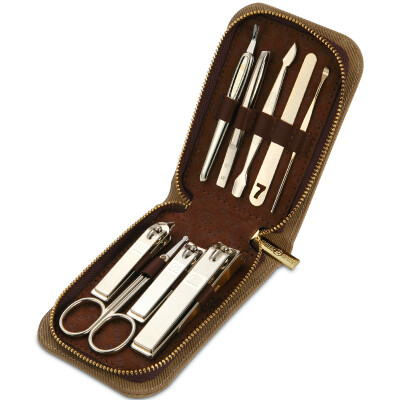 

Jingdong Supermarket 777 Nail Knife Set Nail Clamp Clamp Set 9pcs Set TS-520KMG Khaki