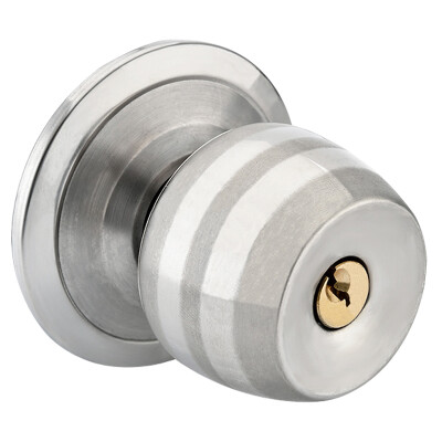 

Yuhuaze stainless steel ball lock room interior door lock round lock bedroom bathroom anti-theft lock lock margin 7cm