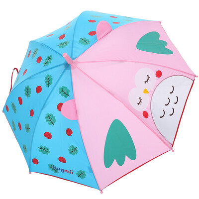 

hugmii children umbrella semi-automatic cartoon cute pupils umbrella owl
