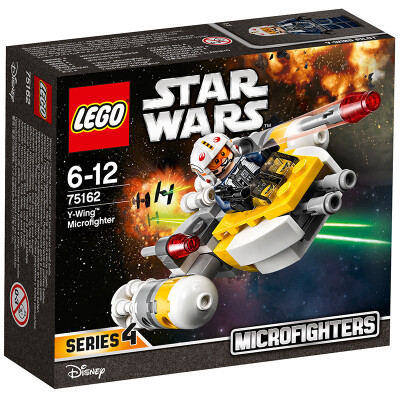 

Lego Star Wars Series 6-year-old-12-year-old Y-wing mini-fighter 75162 children building blocks Lego