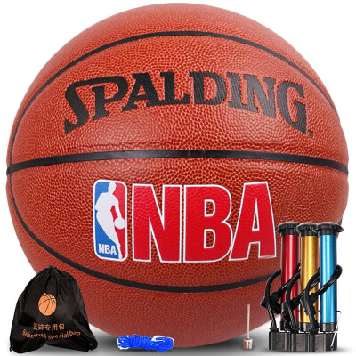 

Spalding SPALDING баскетбол NBA крытый и открытый конкурс на 7-й массе пули синий мяч 74-099