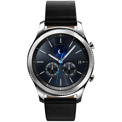 

Samsung (SAMSUNG) Samsung Gear S3 смарт-часы встроенный независимый GPS Samsung часы высотой сердцебиение контроль наружные часы классический классический