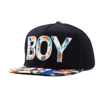 

Jingdong supermarket] Ai Ke baby (IKEWA) BQM018zangqing baseball hat letters BOY outdoor flat along the hip hop hat men and women sun hat hat hood tide cap navy