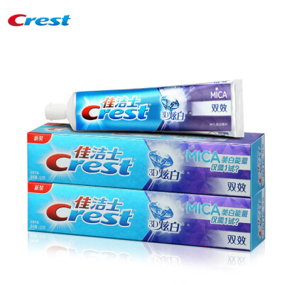 

Crest MICA Double-Effect Toothpaste Whitening with Scope Outlast Long Lasting Mint Flavor Tooth Paste 120g