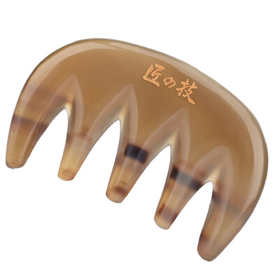 

Jingdong Supermarket] Carpenter Technology (Mr.Green) -7304 Blackwater horn comb comb head massage can be scraping board thickening comb straight hair comb