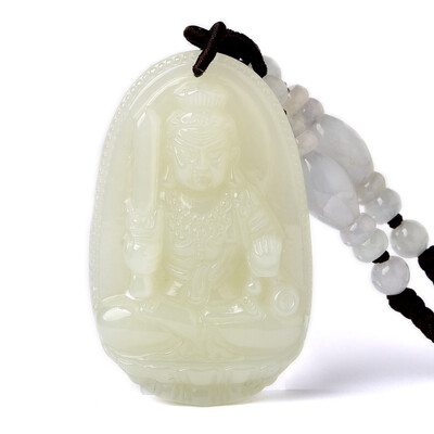 

Ling Fei and Hetian Yutai Pendant is a monkey zodiac zodiac necklace male and female models