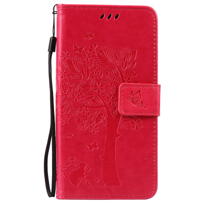 

Rose Tree Design Кожа PU откидной крышки Кошелек Карты Держатель чехол для HUAWEI Enjoy 5