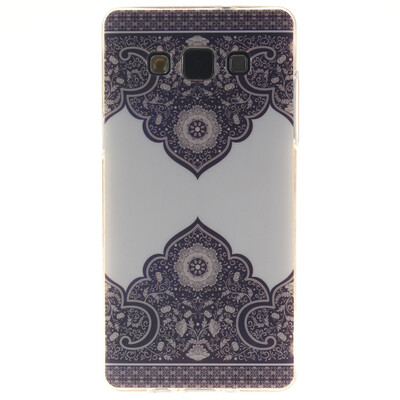 

Diagonal totem Pattern Soft Thin TPU Rubber Silicone Gel Case Cover for SAMSUNG GALAXY A5