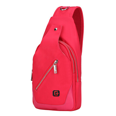 

Jingdong supermarket SWISSGEAR chest bag multi-functional fashion trend chest bag shoulder bag sports backpack waterproof travel bag Messenger bag iPad bag SA-9866 red
