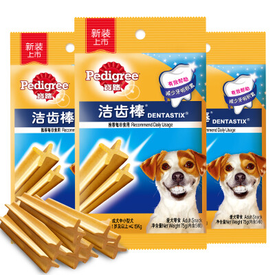 

Po Road Pet Snacks Dog Snacks Adult Dogs Teeth Rods Teeth Dogs Bite 75g Single Pack