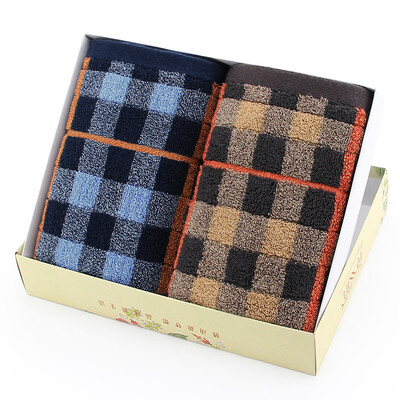 

Jinhe home towel home textile thousands of birds towels two gift box gray + blue 100 grams / Article 34 * 76CM JH06-004F