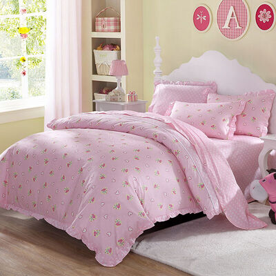 

Meng Jie baby M · J BABY bed sets of girls bedding bedding cotton printing three-piece 12 meters bed Nina Princess 150 200cm