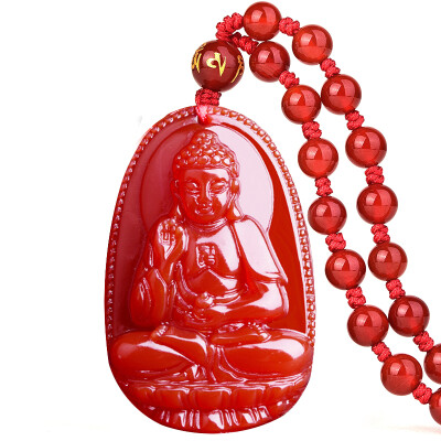 

Cinderella Onyx Pendant 12 Zodiac Shouguo Necklace Amulet Pendant Guanyin Mascot Men & Women's Roses Red Sheep Monkey Bodhisattva Bodhisattva