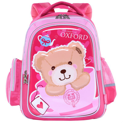 

Oxford University UNIVERSITY OF OXFORD Cubs children bag light simple simple casual backpack primary school student bag J072B pink