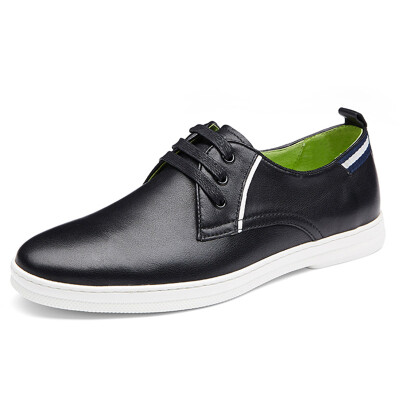 

(ZERO) Daily Casual Shoes Men Business Casual Leather Shoes England Plate Shoe Shoe Leather Boots R71043 Black 41 yards