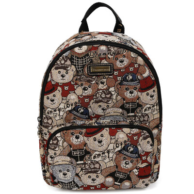 

Danny Bear DANNY BEAR BEAUTIFUL BEAR SERIES Backpack Shoulder Bag Female DBJD6115026-171 Camouflage Red with Black