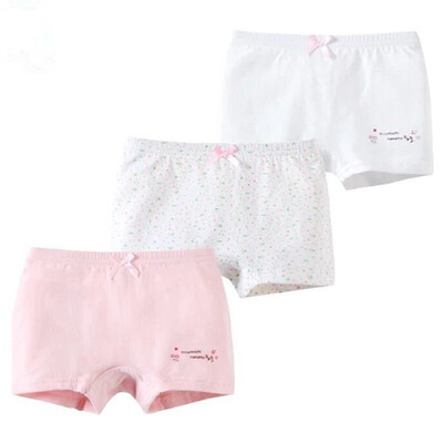 

(KIDS MAM & DAD) girls underwear women floral flush pants big children children underwear three loaded 86090 pink 110