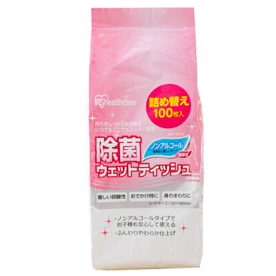 

[Jingdong Supermarket] Alice (IRIS) Wipes + Replacement contains 15% alcohol wet wipes 200 pieces