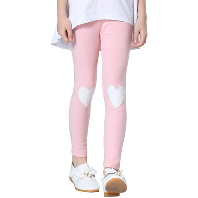 

Xin Song children's leggings girls pants in the big children's trousers Korean tight-fitting sports casual pants light pink J049B3 150