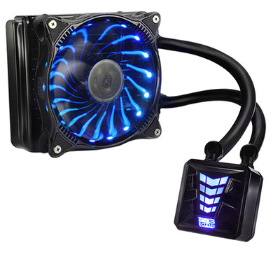 

PCCooler (PCCOOLER) сердечники замораживания (охлаждения мультиплатформенный / интегральная вода / 12см вентилятор смарт-синий / смазка в комплекте) 120 радиатора процессора