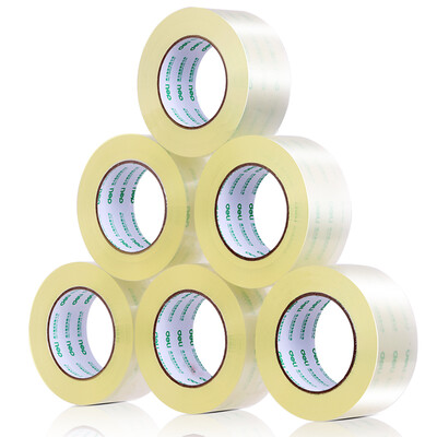 

Deli 30207 transparent sealing tape 48mm 150y 137 meters 6 volumes tube