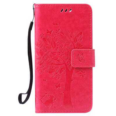 

Rose Tree Design Кожа PU откидной крышки Кошелек Карты Держатель чехол для WIKO LENNY 2