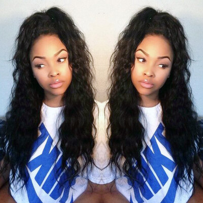 

Indian wave weave Remy hair 3 pcs lot human hair,Unprocessed indian natural wave more water wave natural black Indian virgin hair
