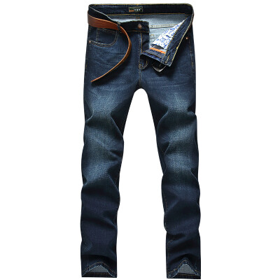 

Jeep Shield (NIAN JEEP) outdoor jeans men's new comfortable casual straight Slim men's long pants 16063D22 dark blue 34