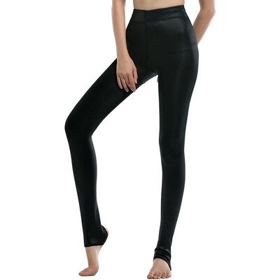 

[Jingdong Supermarket] Arctic cashmere Slim plus velvet thick ladies luster tread footwear pants socks winter high-elastic wear warm pants female
