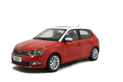 

118 scale Skoda New Fabia 2015 diecast model car red